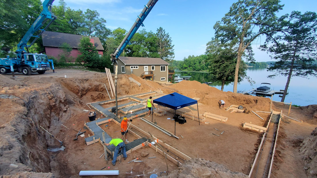 Poured Wall Foundations, Minnesota ICF Installer, ICF Foundations, ICF Builder, ICF Contractor, Concrete Foundation, Concrete Footings, Ham Lake, Andover, Twin Cities
