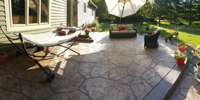 Stamped Concrete Patios, Concrete Driveways, Sidewalks, Steps, Seat Walls, Firepits, Ham Lake, Andover, Blaine, Coon Rapids, Lino Lakes, Forest Lake, East Bethel, Anoka, Maple Grove