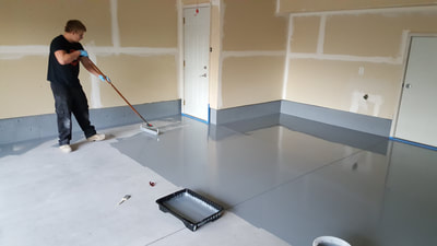 Epoxy Floor, Chip Floor, Coating, Garage Floor Coating Ham Lake Minnesota