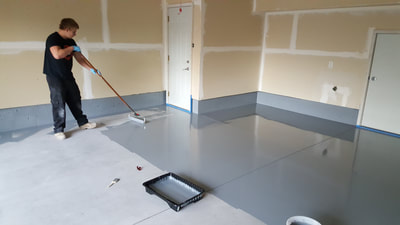 Epoxy Floor, Chip Floor, Coating, Garage Floor Coating