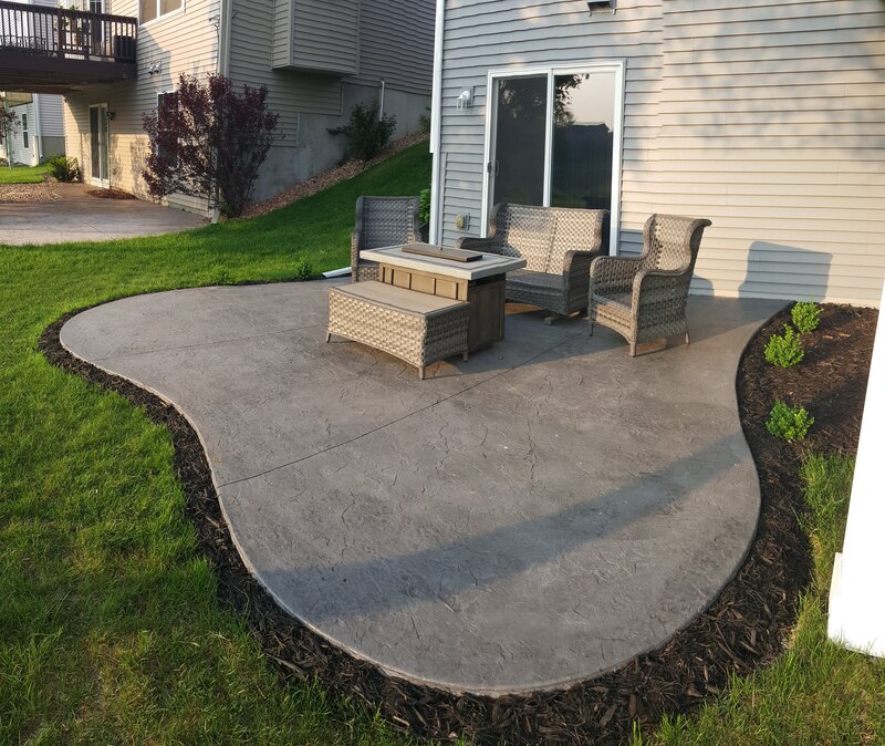 Concrete Patios, Blaine, Ham Lake, Andover, Stamped Concrete Company, Master Concrete Company