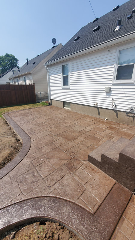 Concrete Patio, Stamped Concrete Patio, Paver Patio