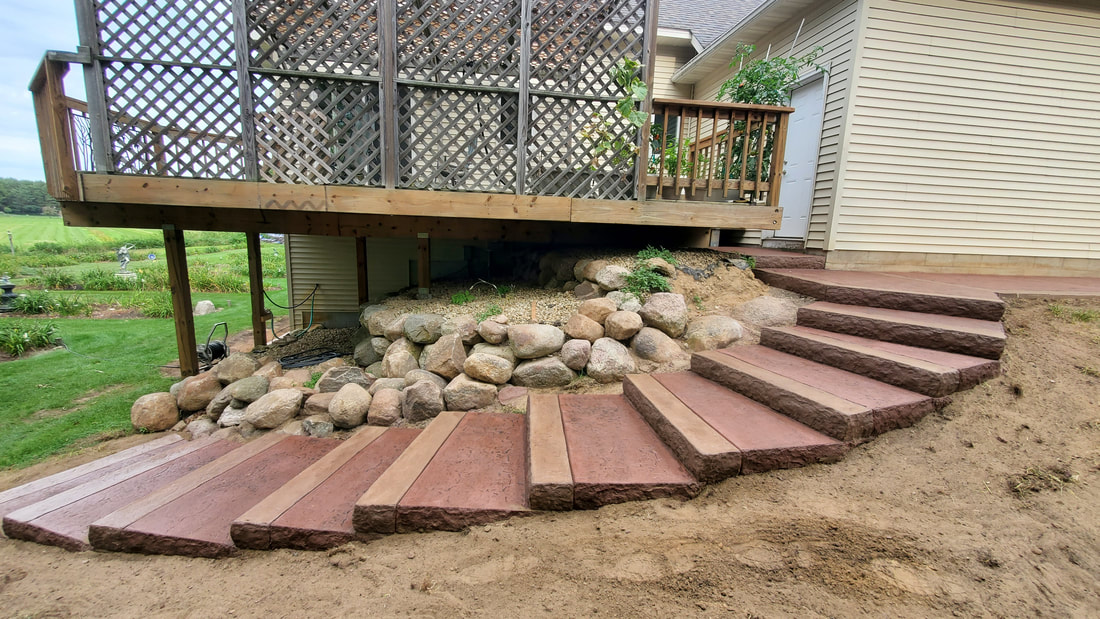 Stamped Concrete Patio East Bethel, Slate Patio Andover, Concrete Patio Contractor East Bethel, Nowthen, Bethel, St Francis, Oak Grove, Columbus Minnesota