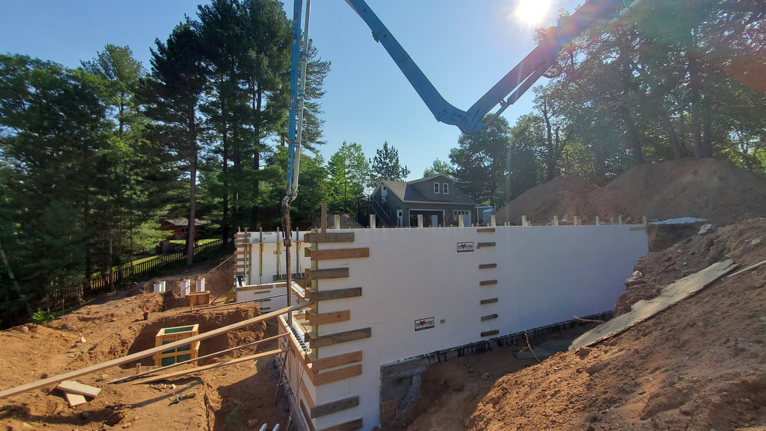 Poured Concrete Walls & Foundations, Ham Lake, Blaine, Andover, Oak Grove, Forest Lake, Minnesota, ICF Construction, ICF Installer