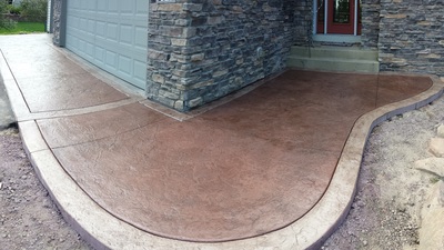 Stamped Concrete Patios, Concrete Driveways, Sidewalks, Steps, Seat Walls, Firepits, Ham Lake, Andover, Blaine, Coon Rapids, Lino Lakes, Forest Lake, East Bethel, Anoka, Maple Grove