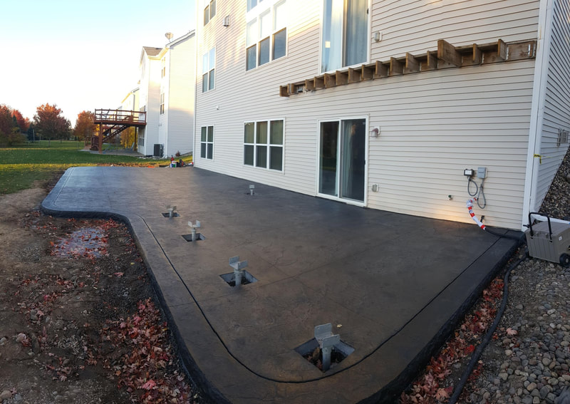 Concrete Patio, Ham Lake, Andover, Blaine, East Bethel, Lino Lakes