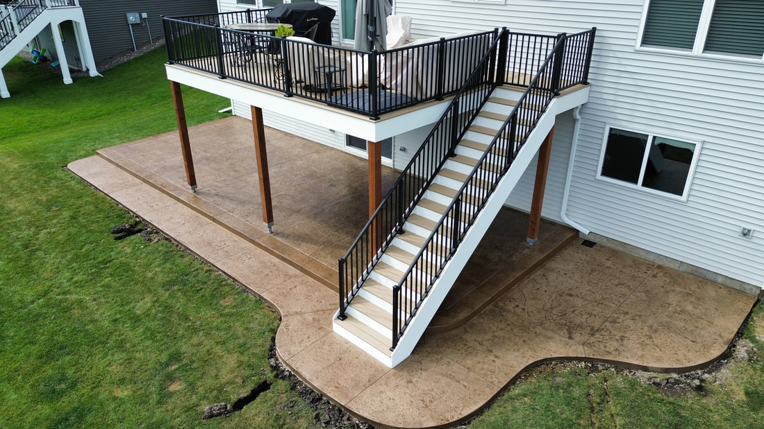 Stamped concrete patio, stamped concrete company near me, stamped concrete patio blaine, concrete contractor andover, best concrete company