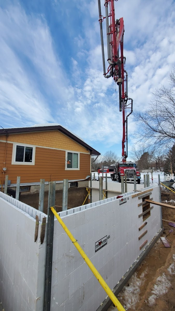 Concrete ICF Poured Walls, Insulated Concrete Form Foundation