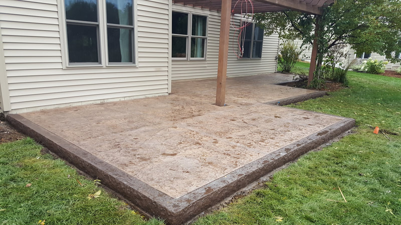 Concrete Patio, Ham Lake, Andover, Blaine, East Bethel, Lino Lakes