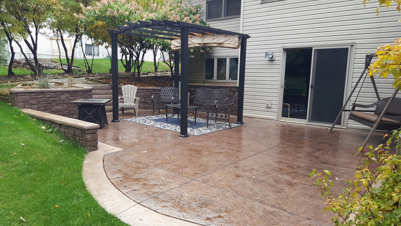 Concrete Patio, Ham Lake, Andover, Blaine, East Bethel, Lino Lakes, Forest Lake