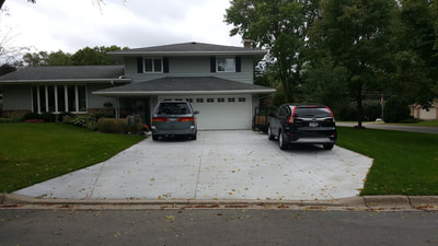 Concrete Driveway, Ham Lake, Blaine, Andover, Anoka, Driveway Replacement