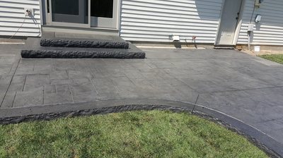 Stamped Concrete Patios, Concrete Driveways, Sidewalks, Steps, Seat Walls, Firepits, Ham Lake, Andover, Blaine, Coon Rapids, Lino Lakes, Forest Lake, East Bethel, Anoka, Maple Grove